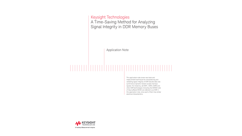 How to Analyze Signal Integrity in DDR Memory